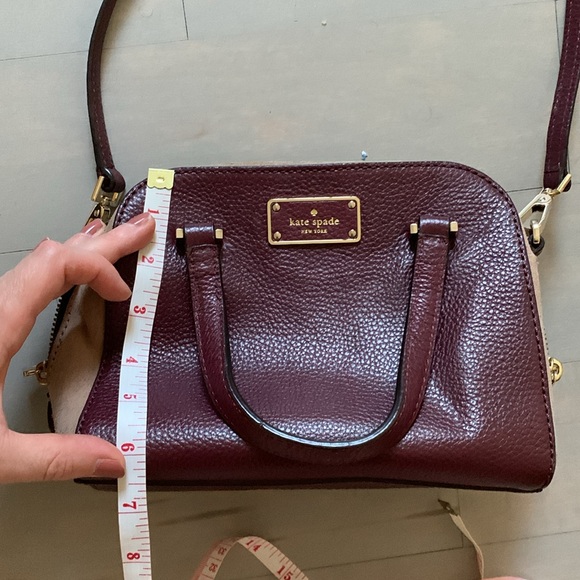 Kate Spade purse | wine rosy/beige - Picture 11 of 12